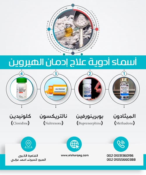 أسماء أدوية علاج إدمان الهيروين
