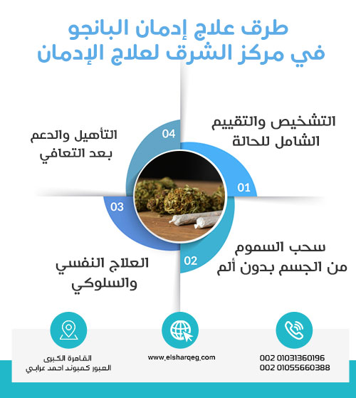 طرق علاج إدمان البانجو في مركز الشرق لعلاج الإدمان