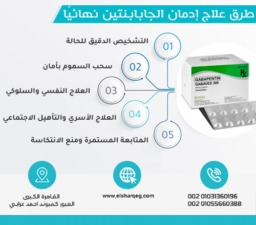 طرق علاج إدمان الجابابنتين نهائيًا في مركز الشرق