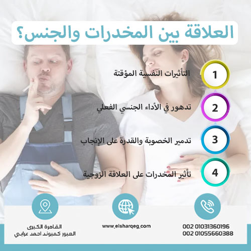 العلاقة بين المخدرات والجنس؟