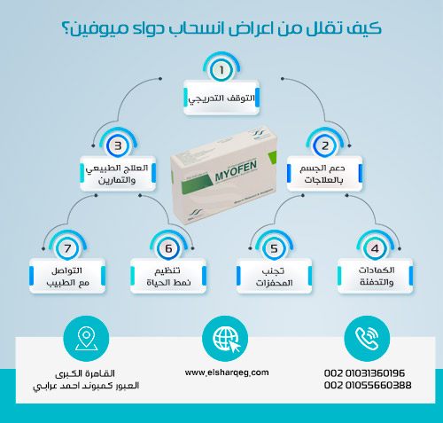 كيف تقلل من اعراض انسحاب دواء ميوفين؟