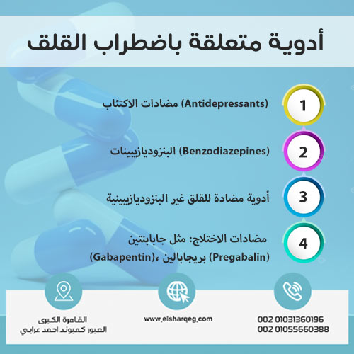 أدوية متعلقة باضطراب القلق