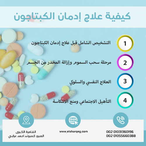كيفية علاج إدمان الكبتاجون