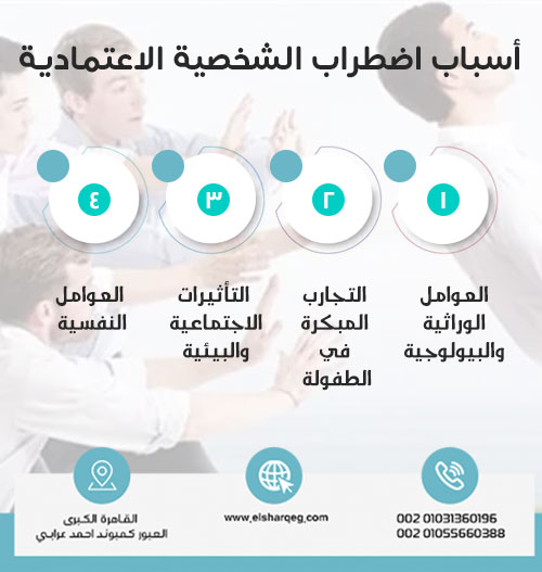 أسباب اضطراب الشخصية الاعتمادية