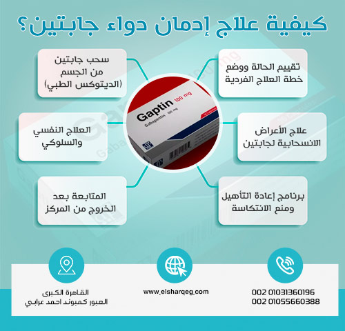 كيفية علاج إدمان دواء جابتين؟