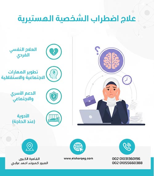 علاج اضطراب الشخصية الهستيرية