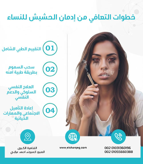 خطوات التعافي من إدمان الحشيش للنساء