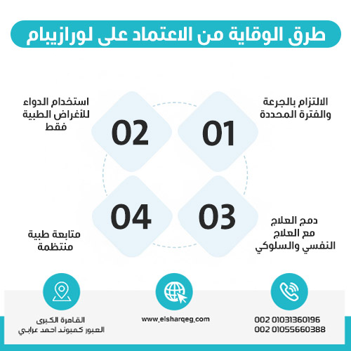 طرق الوقاية من الاعتماد على لورازيبام